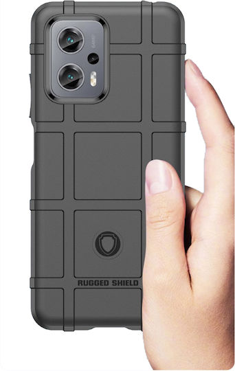 Erbord Задна корица Силикон Черен (Poco X4 GT 5G)
