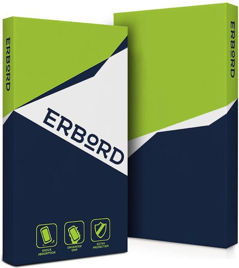 Erbord Back Cover Metallic Black (Galaxy A40)