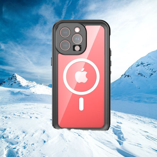 Shellbox Back Cover 2mm Αδιάβροχο Μαύρο (iPhone 15 Pro Max)