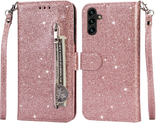 Samsung Wallet Δερματίνης Ροζ (Samsung Galaxy A55)
