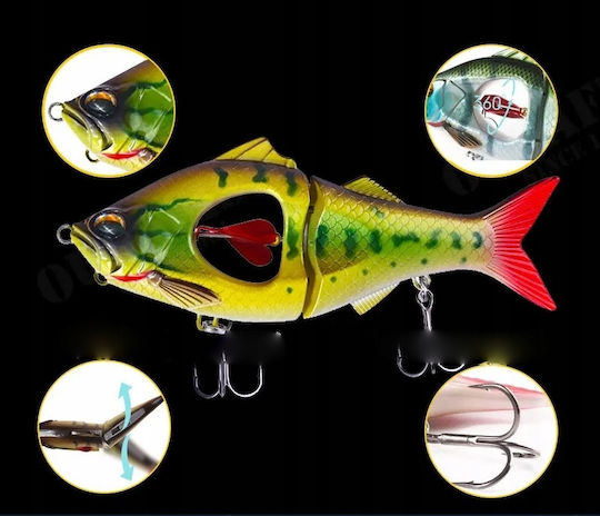 Τεχνητό Δόλωμα Ψαράκι (Minnow) 13.5εκ./35gr Μπεζ