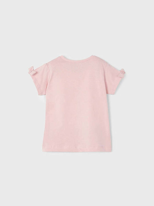 Mayoral Kids Blouse Short Sleeve Pink