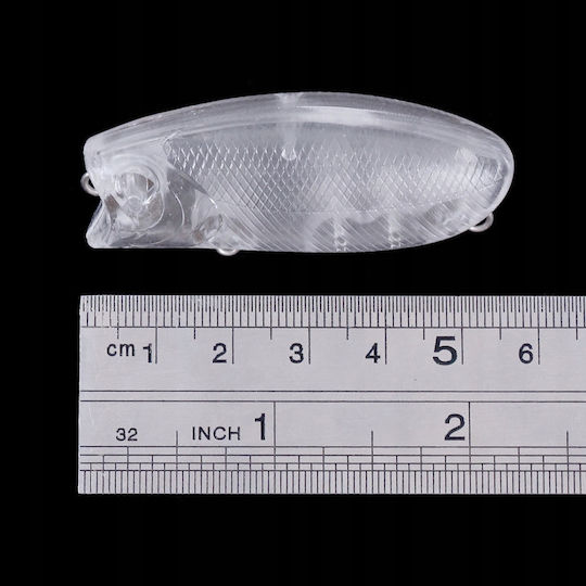 Nălucă Artificială 6buc/9.3gr Transparent Set 10buc