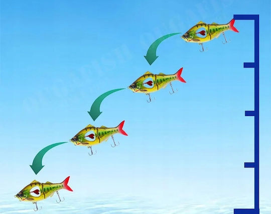 Изкуствена Примамка Малка Рибка (Minnow) 13.5см 35гр Бежова