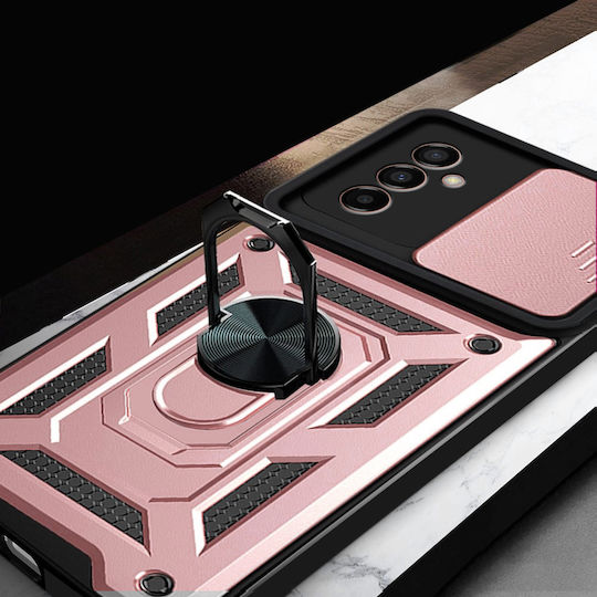 Umschlag Rückseite Metallisch Rosa (Galaxy A14)
