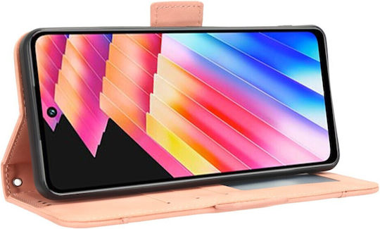 Infinix Book Δερματίνης / Πλαστικό / Σιλικόνης Ροζ (Infinix Hot 30)