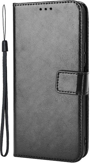 Wallet Δερματίνης Μαύρο (Huawei Nova 11i)