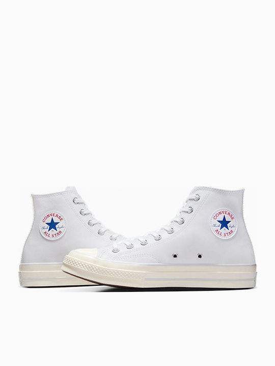 Chuck 70 Leather Boots White / Egret