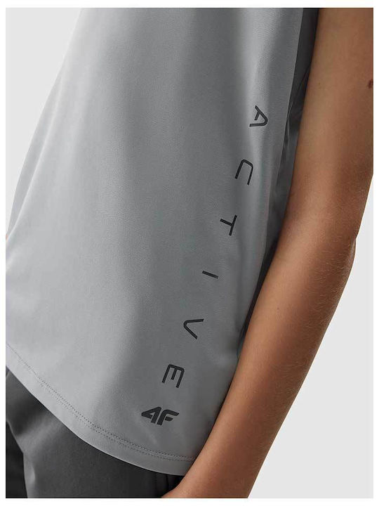 Kids' Shirt Sleeveless Gray