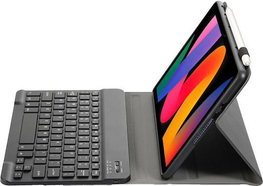Flip Cover με Πληκτρολόγιο στα Αγγλικά US Μαύρη (Xiaomi Redmi Pad SE)