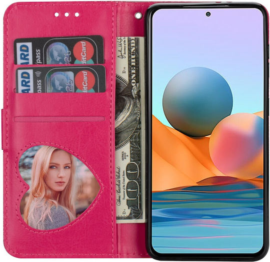 Samsung Brieftasche Synthetisches Leder Rosa (Samsung Galaxy A55)