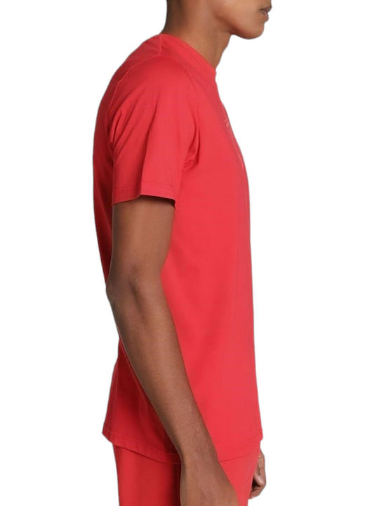 Puma Men's Short Sleeve T-shirt Red