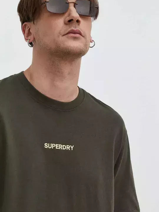Superdry Men's Short Sleeve T-shirt Haki
