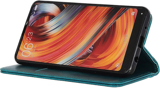 Wallet Δερμάτινο / Σιλικόνης Πράσινο (Xperia 10 V)