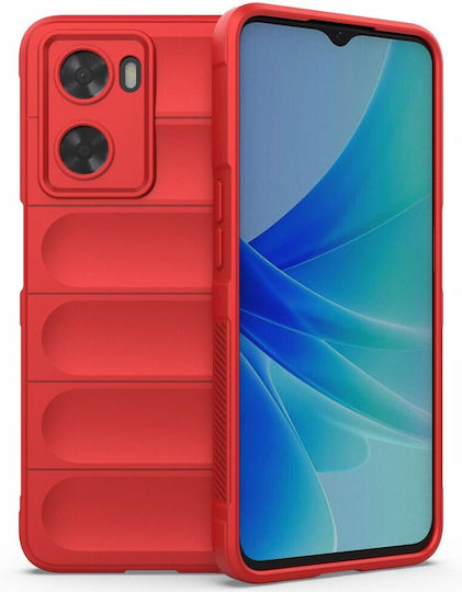 Back Cover Πλαστικό / Σιλικόνης Κόκκινο (Oppo A57s)