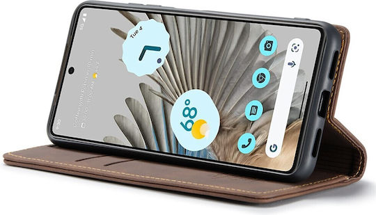 Caseme Wallet Synthetic Leather Brown (Google Pixel 7 Pro)