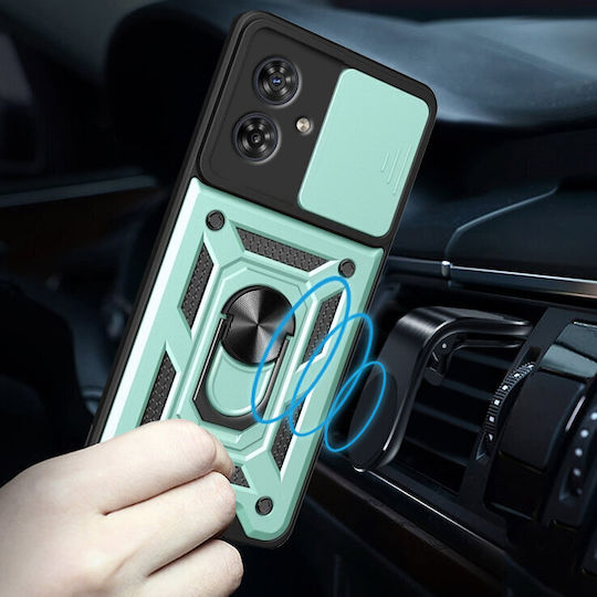 Motorola Back Cover Μεταλλικό Πράσινο (Motorola Moto G54 5G)