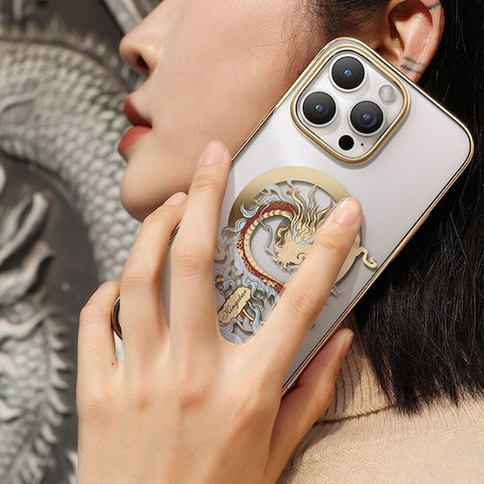 Kingxbar Back Cover Χρυσό (iPhone 14 ProXiaomi 14 Pro)