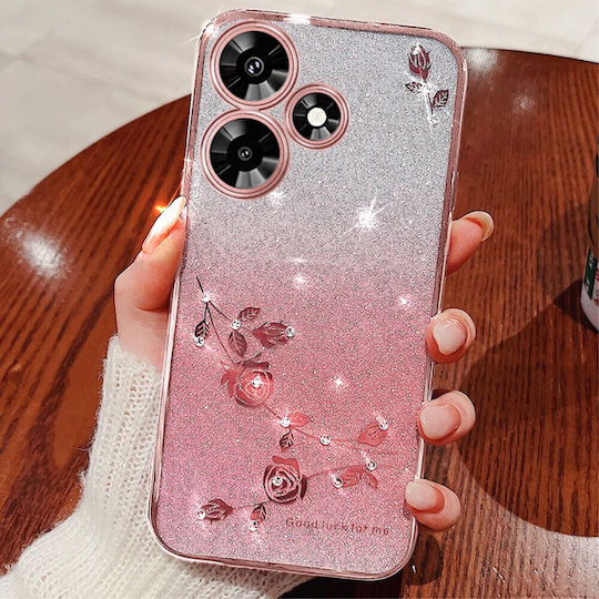 Infinix Back Cover Σιλικόνης Ροζ (Infinix Hot 30I)