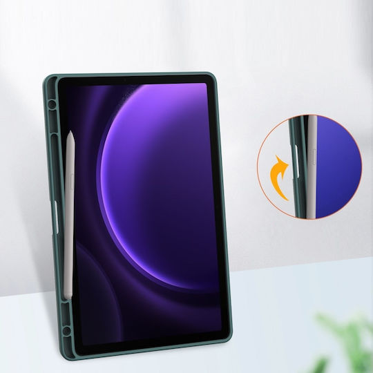 Flip Cover Durabilă Verde (Samsung Galaxy Tab S9 FE)