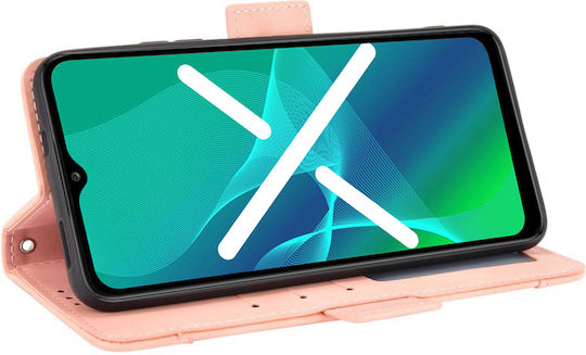 Erbord Book Δερματίνης / Πλαστικό / Σιλικόνης Ροζ (Huawei Nova Y70)