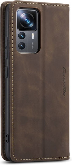Caseme Wallet Δερματίνης Καφέ (Xiaomi 12T / 12T Pro)