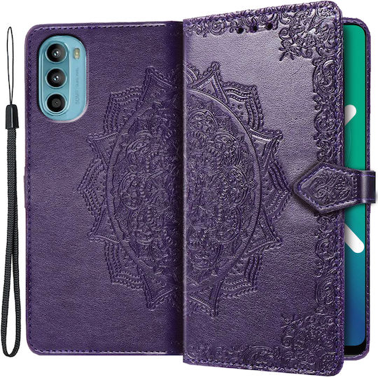 Buchen Sie Synthetisches Leder / Kunststoff / Silikon Lila (Moto G52)