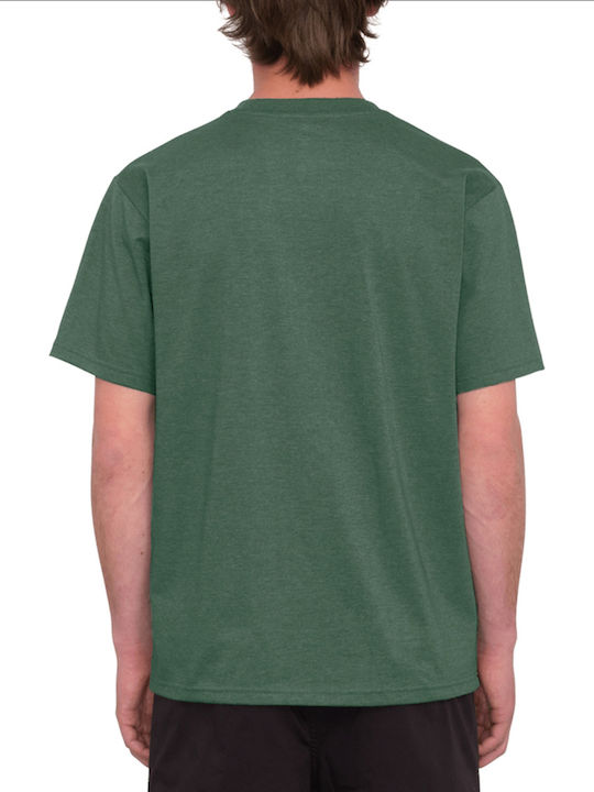 Volcom T-shirt Bărbătesc cu Mânecă Scurtă Verde