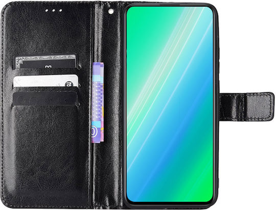 HTC Wallet Δερματίνης Μαύρο (HTC U23 Pro)