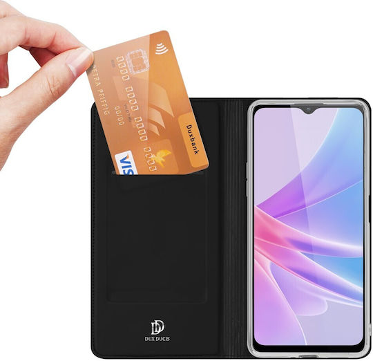 Dux Ducis Skinpro Book Μαύρο (Oppo A78 5G)