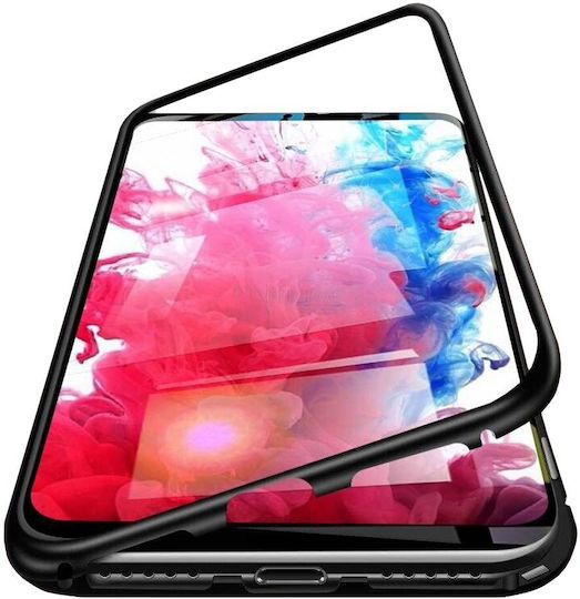 Erbord Back Cover Tempered Glass / Πλαστικό Μαγνητικό Μαύρο (iPhone 11 Pro Max)