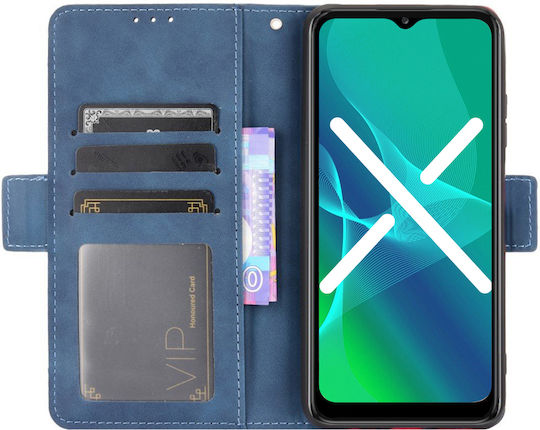 Erbord Book Δερματίνης / Πλαστικό / Σιλικόνης Μπλε (Galaxy A04s)