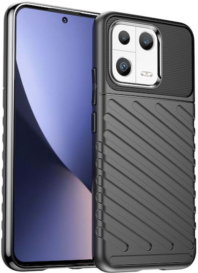 Thunder Back Cover Σιλικόνης Μαύρο (Xiaomi 13)