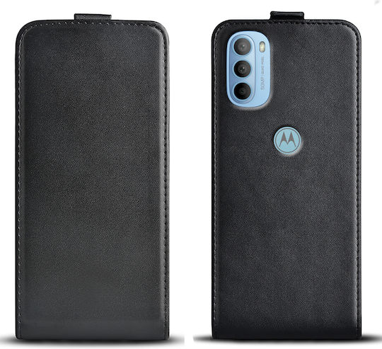 Erbord Buchen Sie Leder / Synthetisches Leder Schwarz (Moto G31)