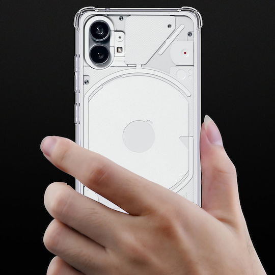 Back Cover Σιλικόνης Διάφανο (Nothing Phone 1)