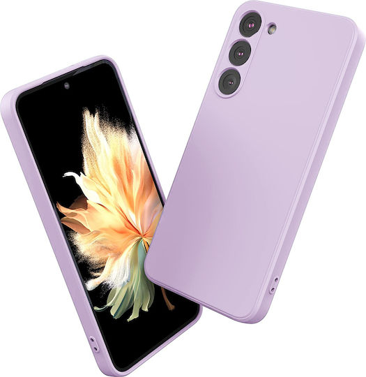 Back Cover Σιλικόνης Μωβ (Galaxy S23)