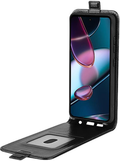 Erbord Book Δερμάτινο / Δερματίνης Μαύρο (Motorola Edge 30TCL 30 / 30+ / 30 5G)