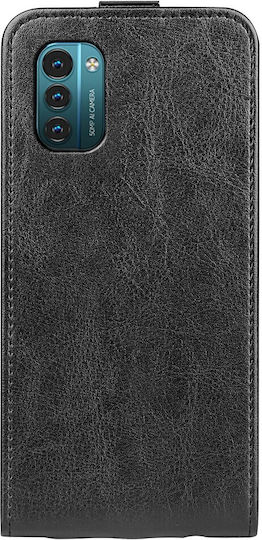 Book Piele / Piele artificială Negru (Nokia G11 / G21)
