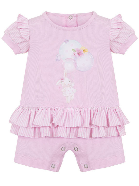 Lapin Baby Bodysuit Set Rose