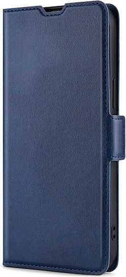 Wallet Δερματίνης Navy Μπλε (Motorola Edge 30 Neo 5G)