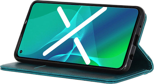 Book Δερμάτινο Πράσινο (Huawei Mate 50 Pro)