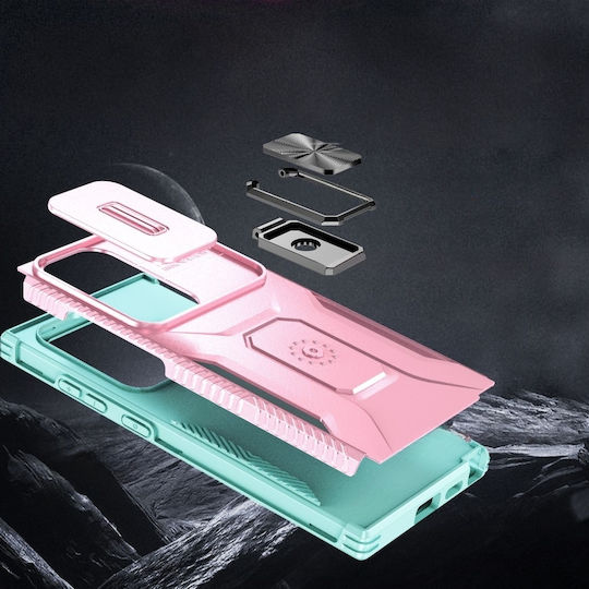 Erbord Back Cover Μεταλλικό Ροζ (Galaxy S24 Ultra)