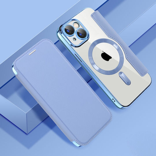 Erbord Wallet Δερματίνης / Σιλικόνης Μπλε (iPhone 15)