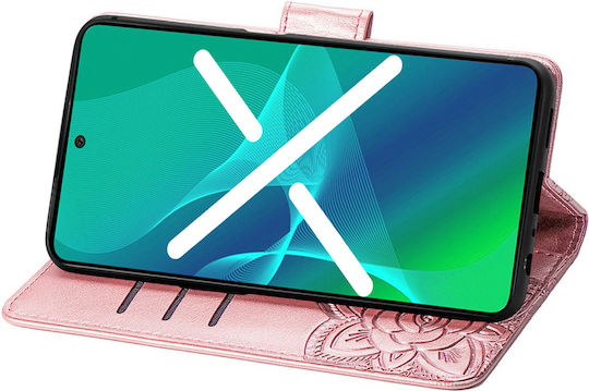 Erbord Книга Изкуствена кожа / Пластмаса / Силикон Розов (Poco F4 GT)