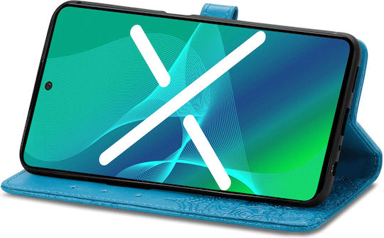Erbord Книга Изкуствена кожа / Пластмаса / Силикон Син (Poco F4 GT)