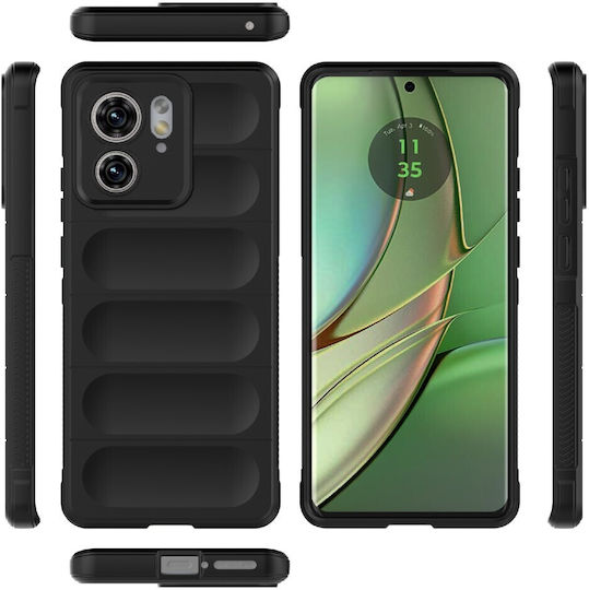 Back Cover Πλαστικό / Σιλικόνης Μαύρο (Motorola Edge 40)