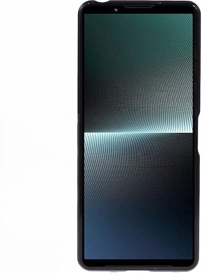 Back Cover Tempered Glass / Plastic Magnetic Negru (Xperia 1 V)
