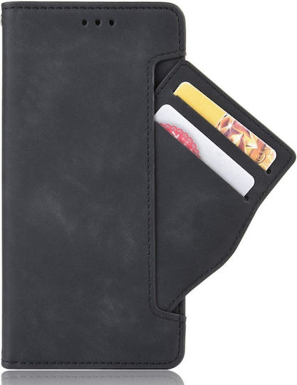 Book Piele artificială / Plastic / Silicon Negru (Oppo Reno8 T)