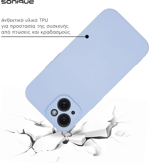 Sonique Back Cover Silicone / Fabric Lilac (Realme C51 / Realme C53)