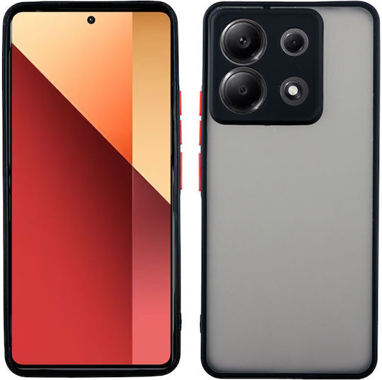 Lime Back Cover Plastic / Silicon Negru (Redmi Note 13 Pro 5G / Poco X6)